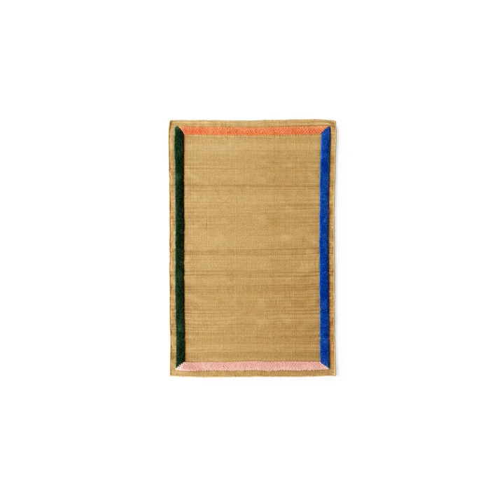 Ingelijste AP13 tapijt loper, 90 x 140 cm, sisal door & Tradition