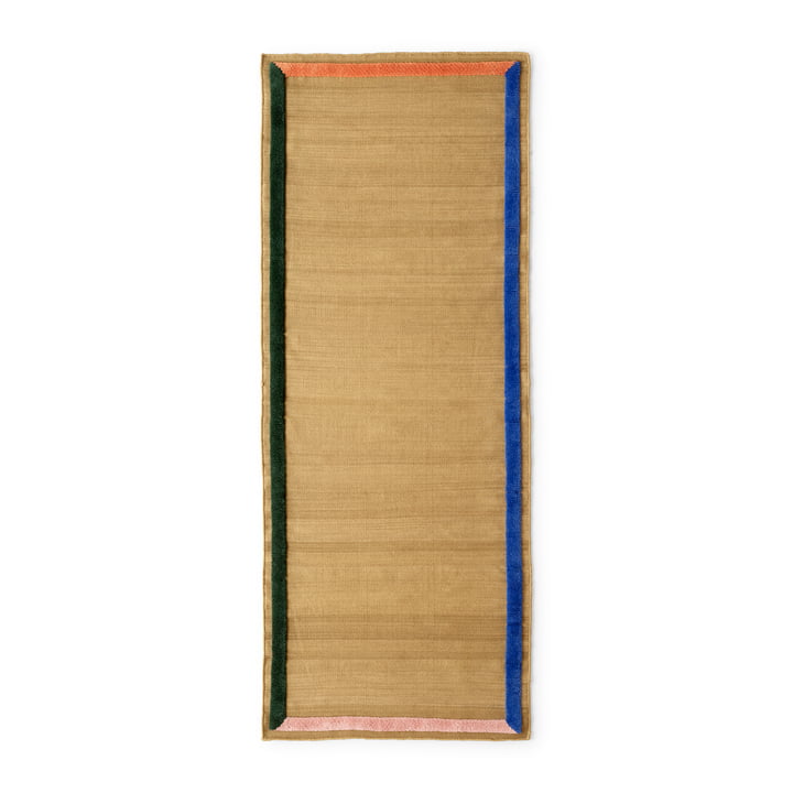Ingelijste AP14 tapijt loper, 90 x 240 cm, sisal door & Tradition