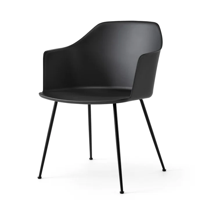 Rely HW33 Fauteuil, zwart / zwart van & Tradition