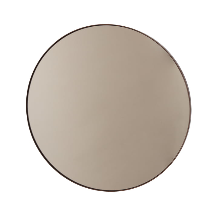 Circum Wandspiegel medium van AYTM in de kleur bruin