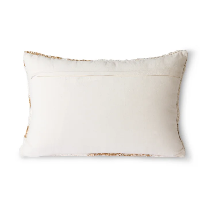 Fluffy Kussen van HKliving in kleur wit / beige