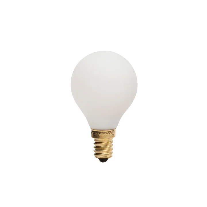 Porcelain I LED-lamp E14 3W, Ø 4,5 cm van Tala in mat wit