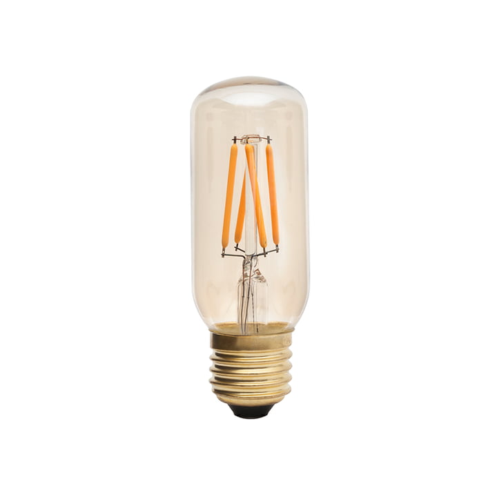 Lurra LED lamp E27 3W, Ø 3,8 cm van Tala in transparant geel