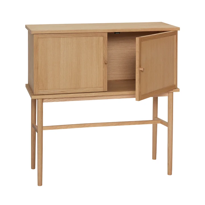 Dash Console van Hübsch Interior in eiken afwerking