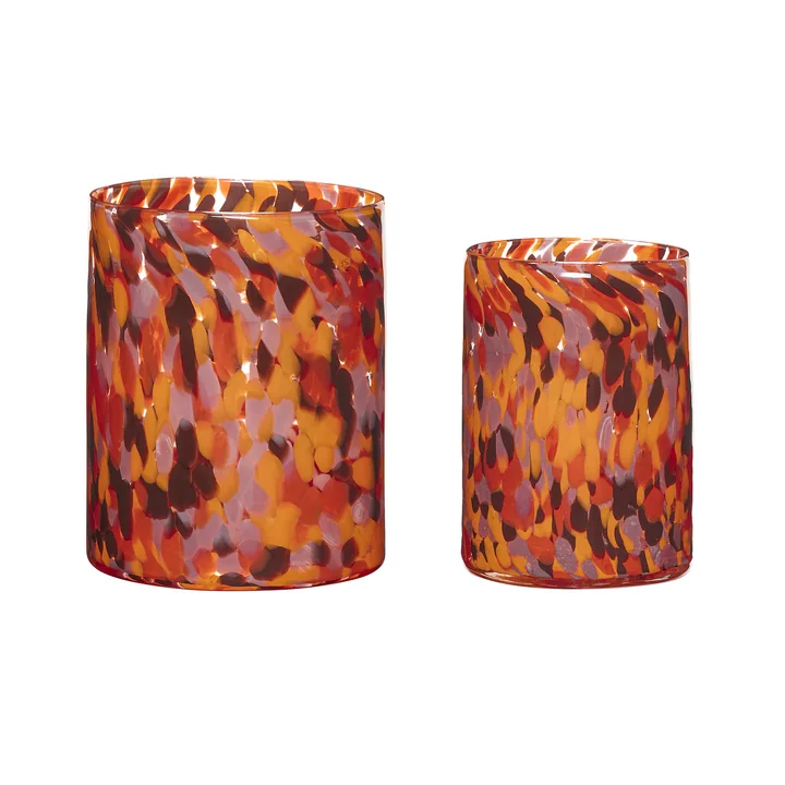 Luce Vaas van Hübsch Interior in de uitvoering veelkleurig