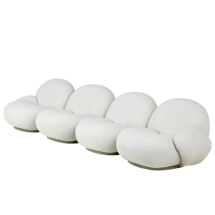Pacha Outdoor Sofa, 4-zits, Libera Dedar (003, Standaard) vanaf Gubi