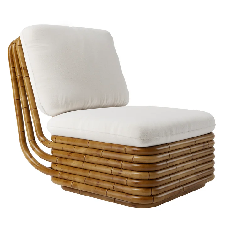 Bohemian 72 Outdoor Loungestoel, Dedar (002, Standaard) by Gubi