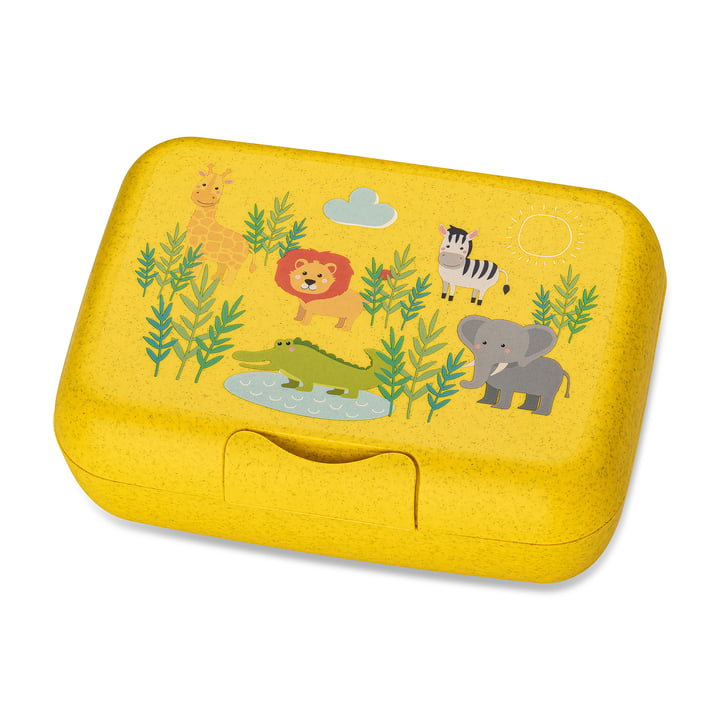 Candy L Kinder lunchtrommel Africa, organic yellow by Koziol
