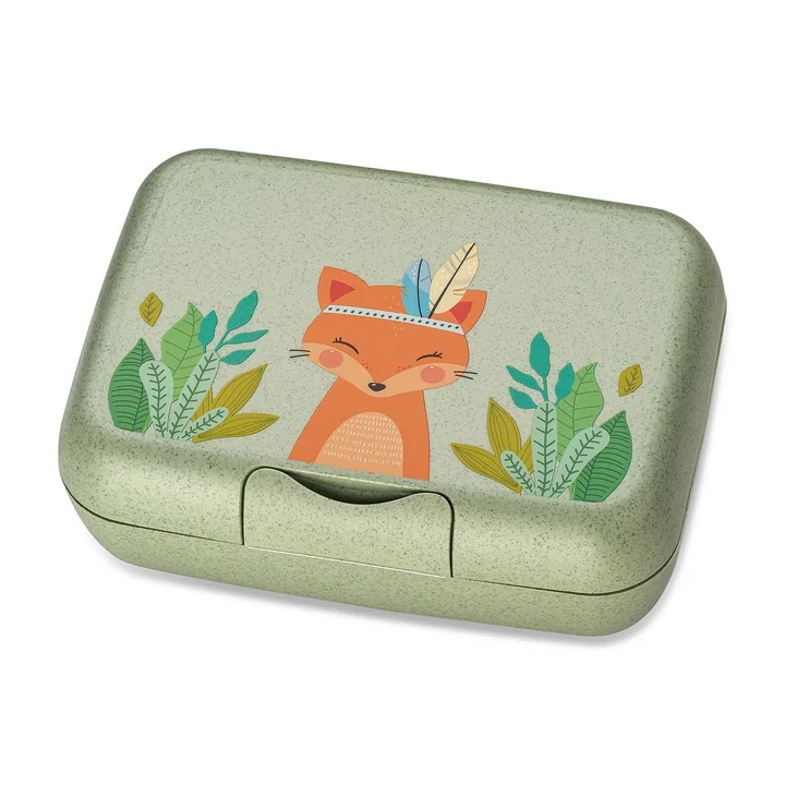 Candy L Kinder lunchtrommel Harry, organic green by Koziol
