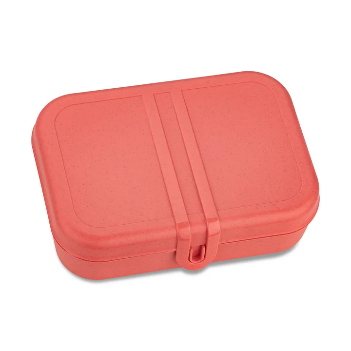 Pascal L Lunchbox met verdeler, nature coral van Koziol