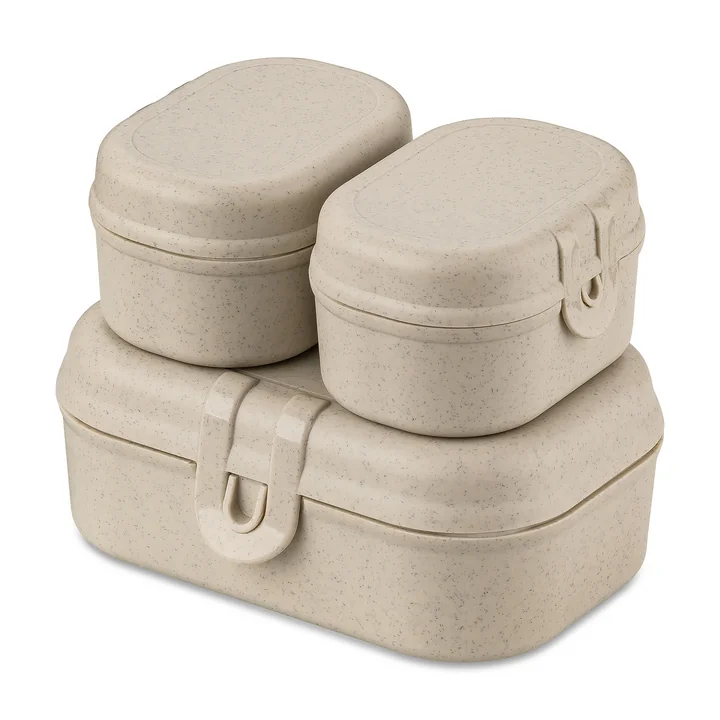 Pascal Ready Mini lunchpakket, nature desert sand van Koziol