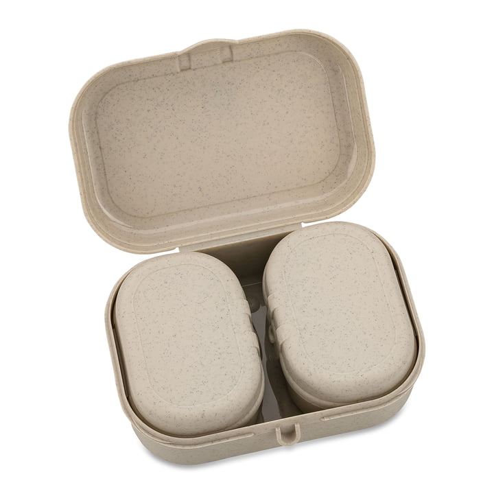 Pascal Ready Mini lunchpakket, nature desert sand van Koziol