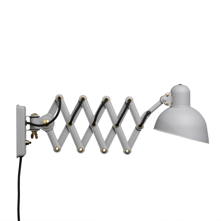 KAISER idell 6718 Schaarlamp Wandlamp, easy grey by Fritz Hansen