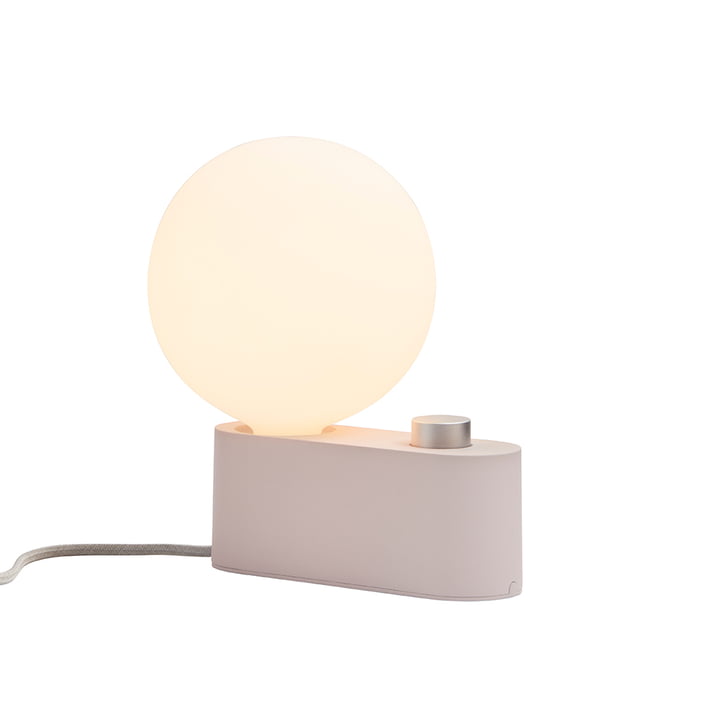 Alumina Tafellamp, blossom inclusief Sphere IV LED-lamp E27 8W, Ø 15 cm, wit mat van Tala
