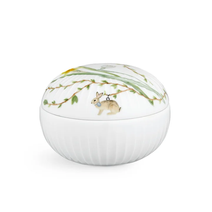 Hammershøi Bonbonniere Pasen van Kähler Design in de kleur wit