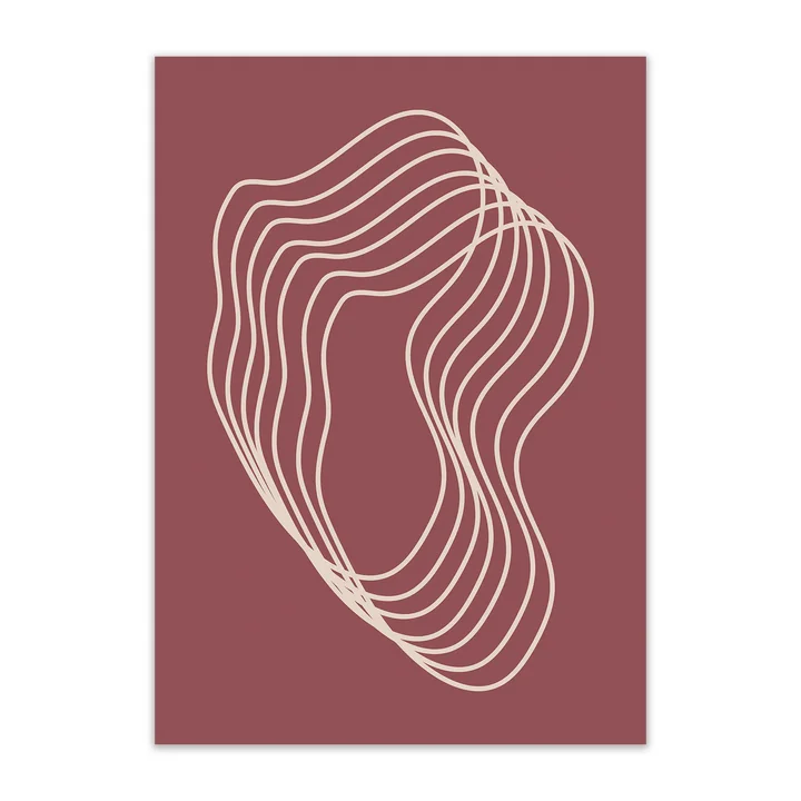 Paper Collective - Echo Poster 01, 50 x 70 cm