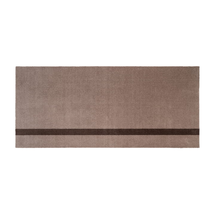 Stripes Vertical Loper, 90 x 200 cm, zand / bruin van Tica Copenhagen