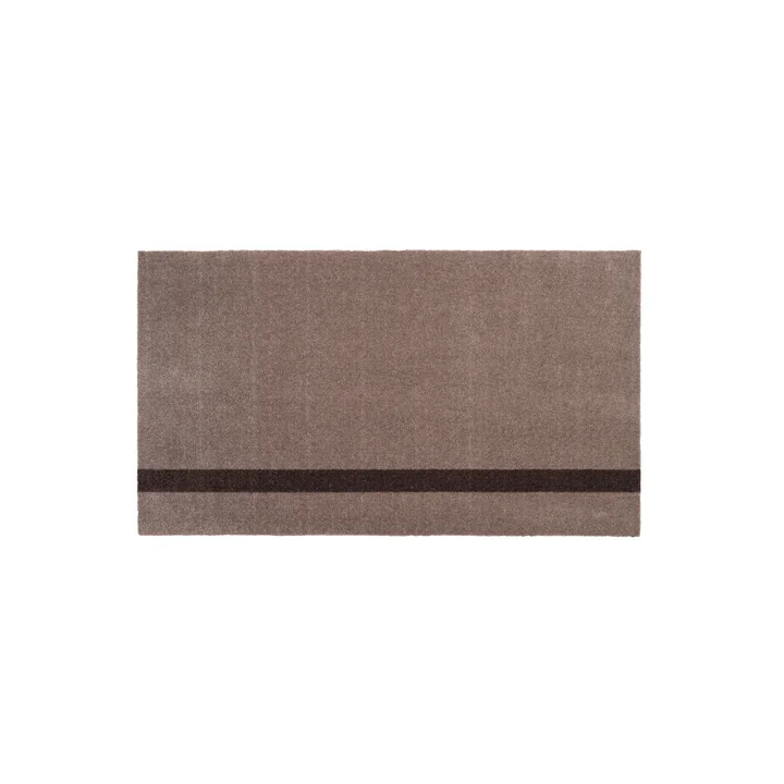 Stripes Vertical Loper, 67 x 120 cm, zand / bruin van Tica Copenhagen