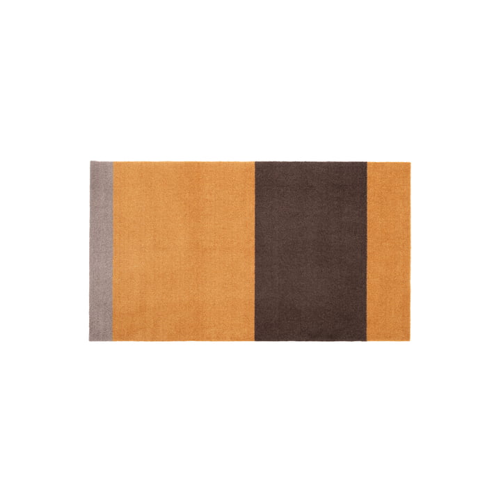 Stripes Horizontal Loper, 67 x 120 cm, dijon / bruin / zand van Tica Copenhagen