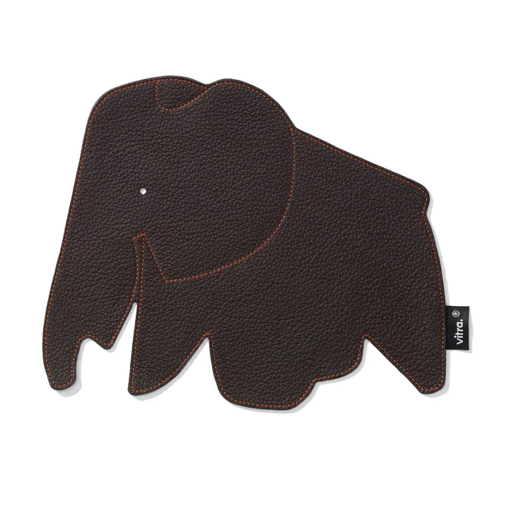 Elephant Pad van Vitra in chocolade