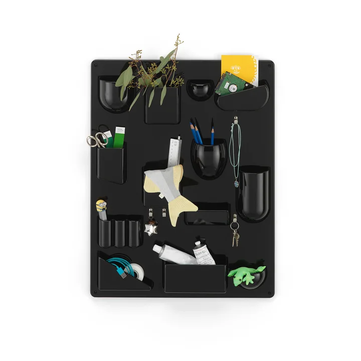 Uten.Silo II RE gerecycleerd, zwart van Vitra