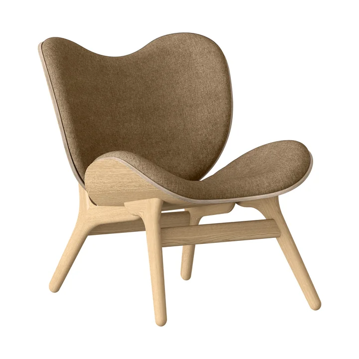 A Conversation Piece Fauteuil van Umage in eiken naturel uitvoering / sugar brown