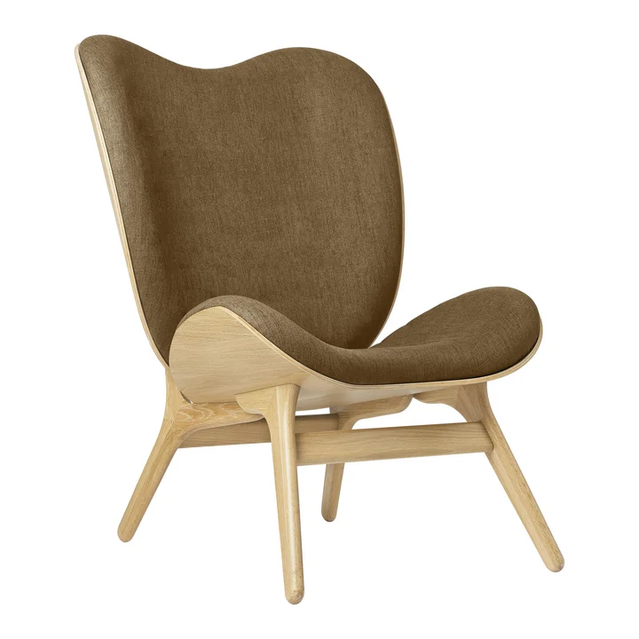 A Conversation Piece Tall Fauteuil van Umage in de uitvoering naturel eiken / sugar brown