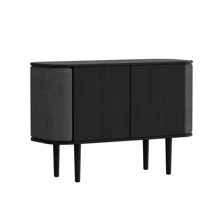 Treasures Sideboard met 2 deuren van Umage in de uitvoering eiken zwart / shadow