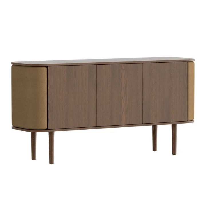 Treasures Sideboard met 3 deuren van Umage in de uitvoering donker eikenhout / sugar brown