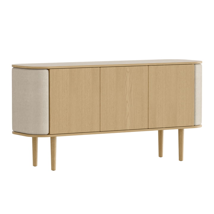 Treasures Sideboard met 3 deuren van Umage in de uitvoering natuurlijk eiken / white sands