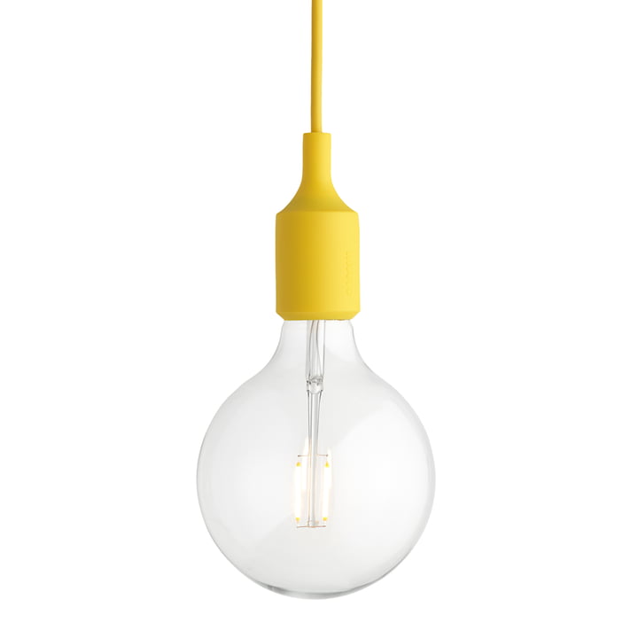 Muuto - Hanglamp E27-Socket Hanglamp LED, geel