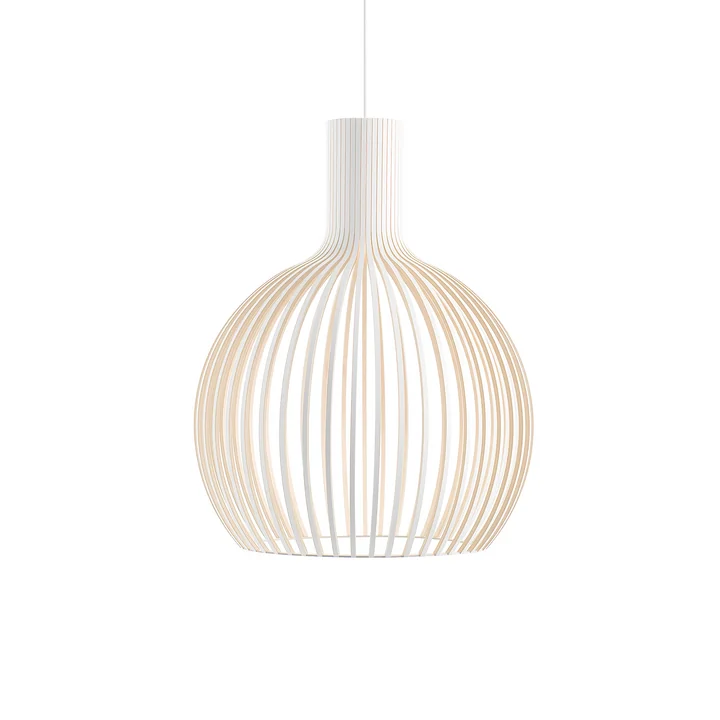 Octo Small 4241 Hanglamp Ø 45 x H 55 cm van Secto in het wit.