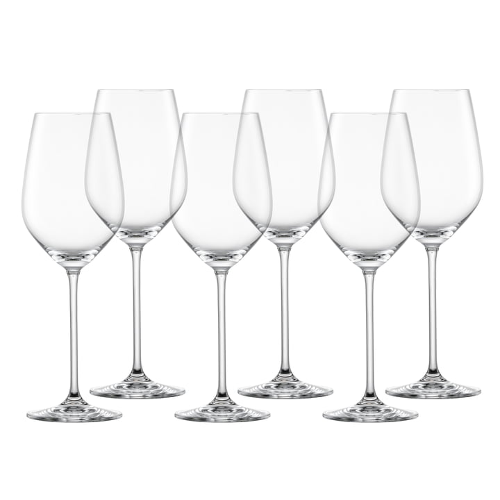 Fortissimo Wijnglas, waterglas / rode wijnglas (set van 6) by Schott Zwiesel