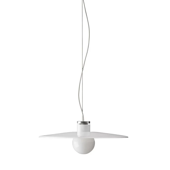 De w202 Halo LED hanglamp S3 van Wästberg in het wit.