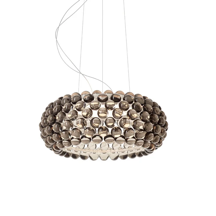 Caboche LED Hanglamp media van Foscarini in grijs