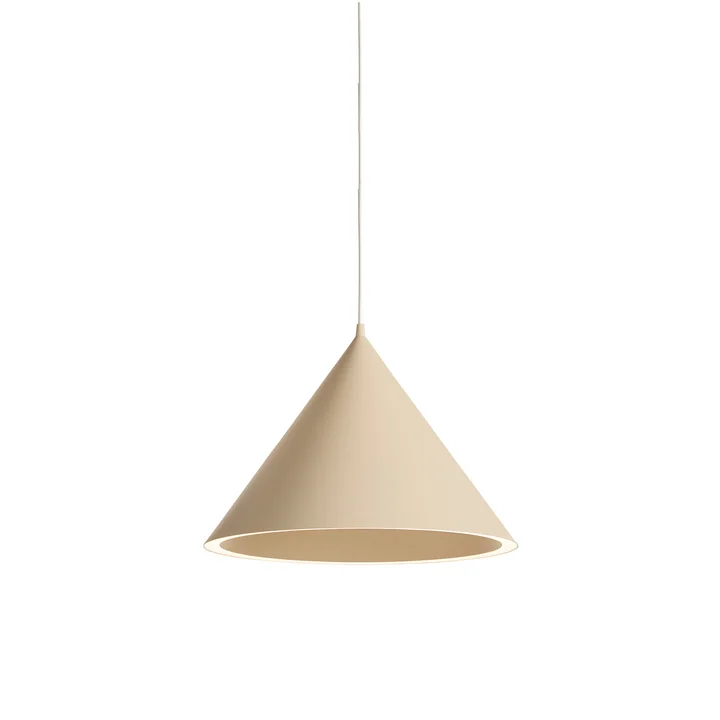 Woud - Ringvormige hanglamp, beige