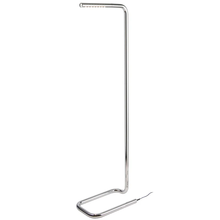 Lum Floor en leeslamp LED H 125 cm van Thonet in chroom