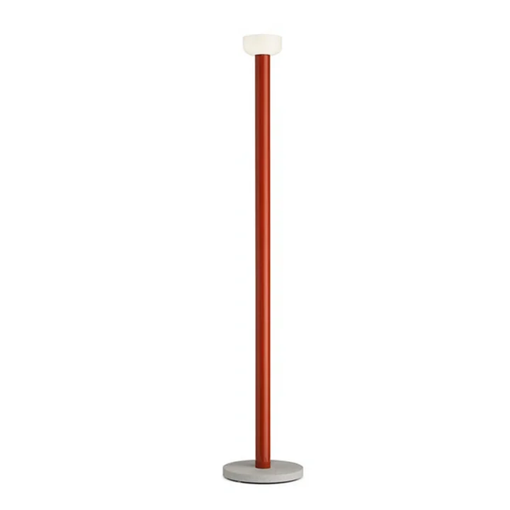 Bellhop LED Staande lamp van Flos in baksteenrood