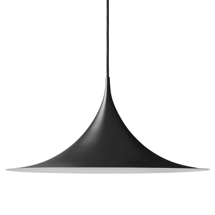 Semi Hanglamp, Ø 90 cm, zwart mat van Gubi