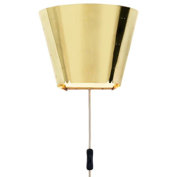 9464 Wandlamp, h 13,5 cm, messing van Gubi