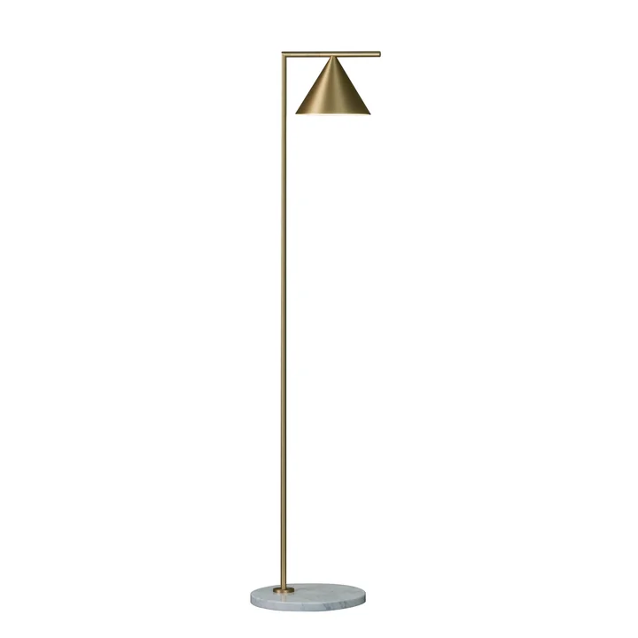 Flos - Kapitein Flint LED Vloerlamp, messing