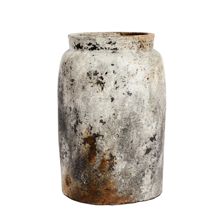 Echo Kan, terracotta, h 40 Ø 26 cm by Muubs