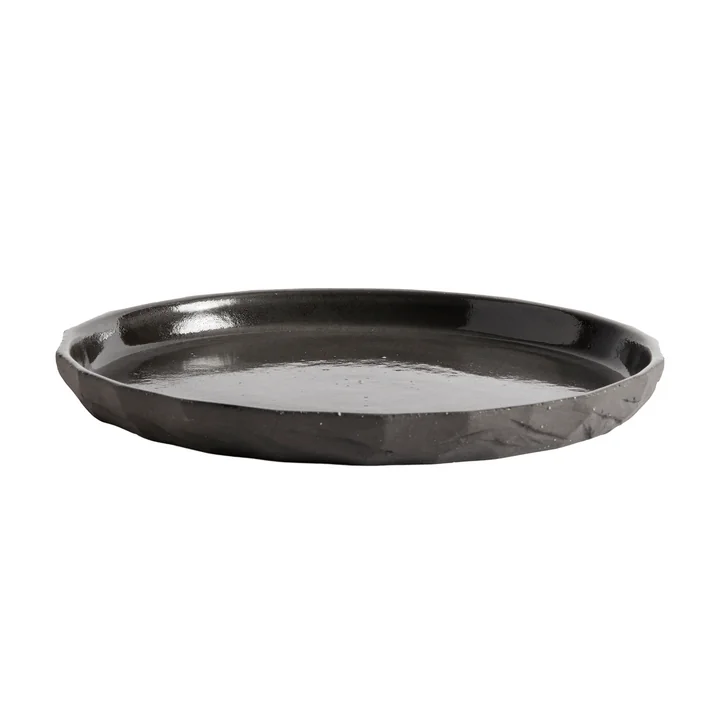 Kuri Bord, 2 stuks, Ø 26 cm, steen door Muubs