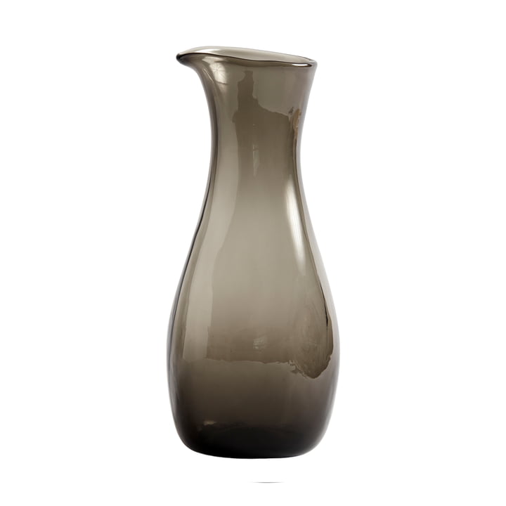 Furo Karaf, glas, 28 x Ø 12 cm, bruin van Muubs