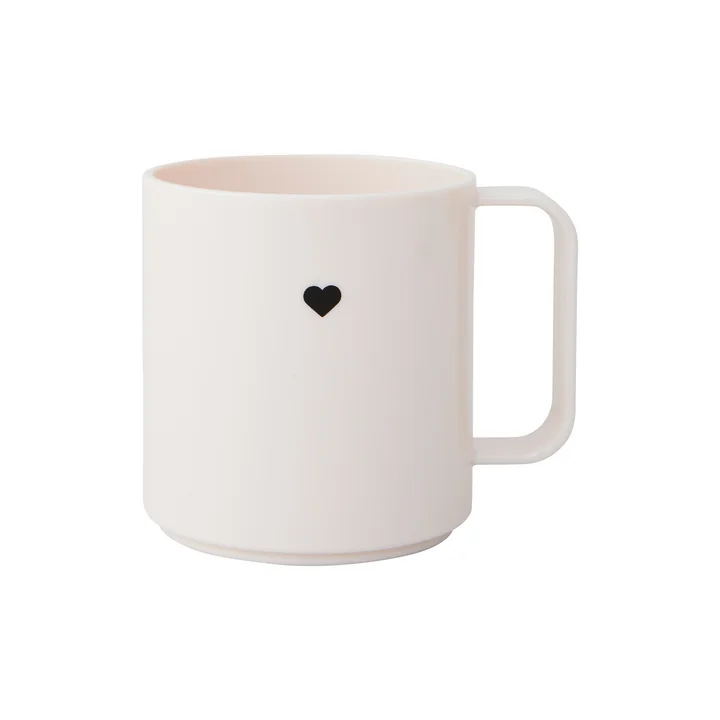 Mini Love Mok met handvat van Design Letters