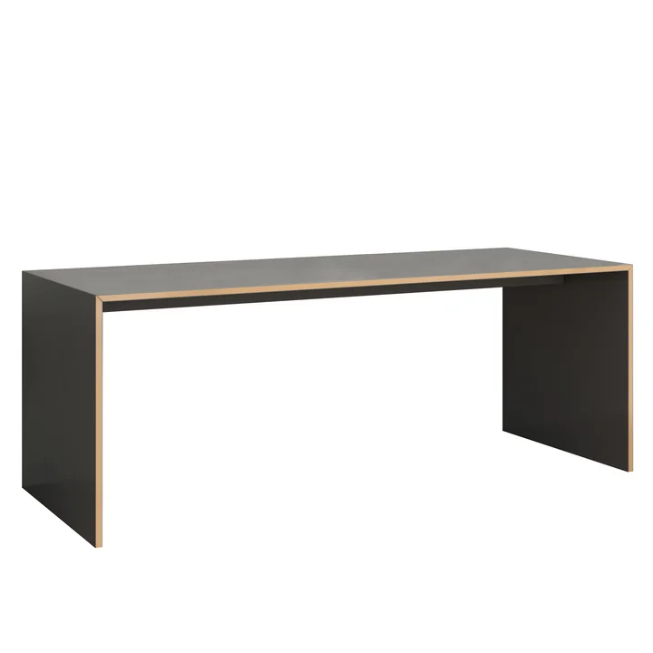 Freistell Tafel, 160 x 80 cm, antraciet van Tojo