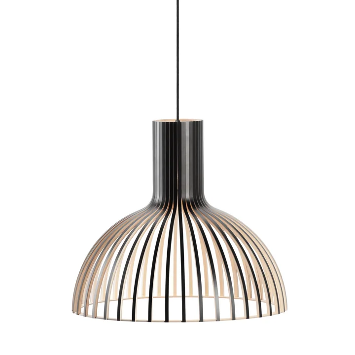 Victo Small 4251 Hanglamp, Ø 45 x H 39 cm, zwart bij Secto