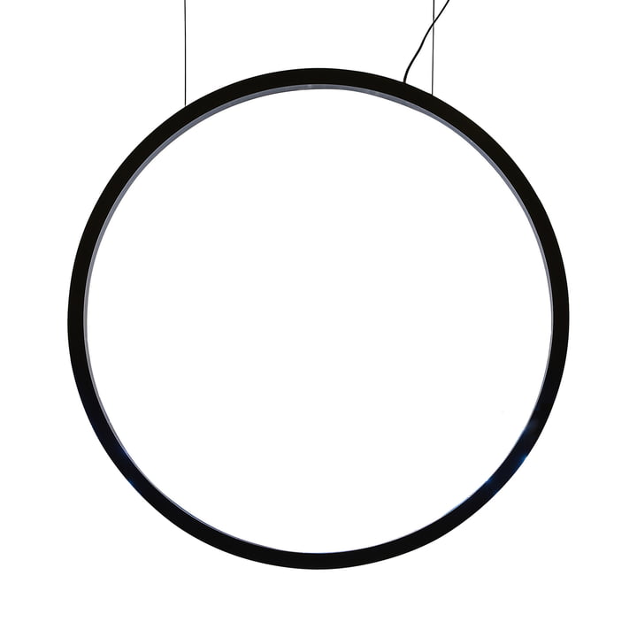 O Outdoor LED hanglamp Ø 90 cm, zwart van Artemide