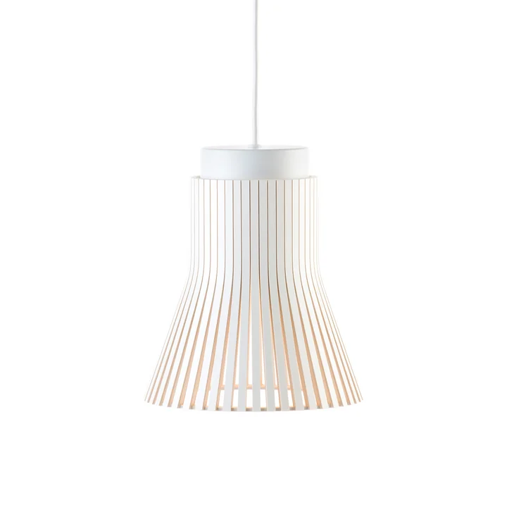 Petite 4600 hanglamp Ø 20 x H 23 cm van Secto in het wit.