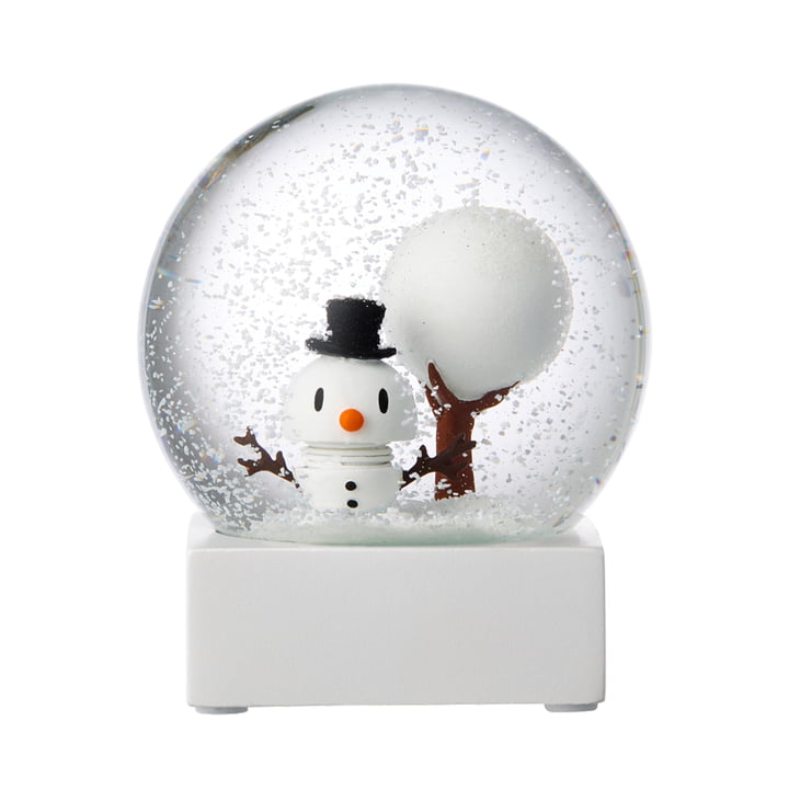 Snowman Sneeuwbol, groot, wit van Hoptimist
